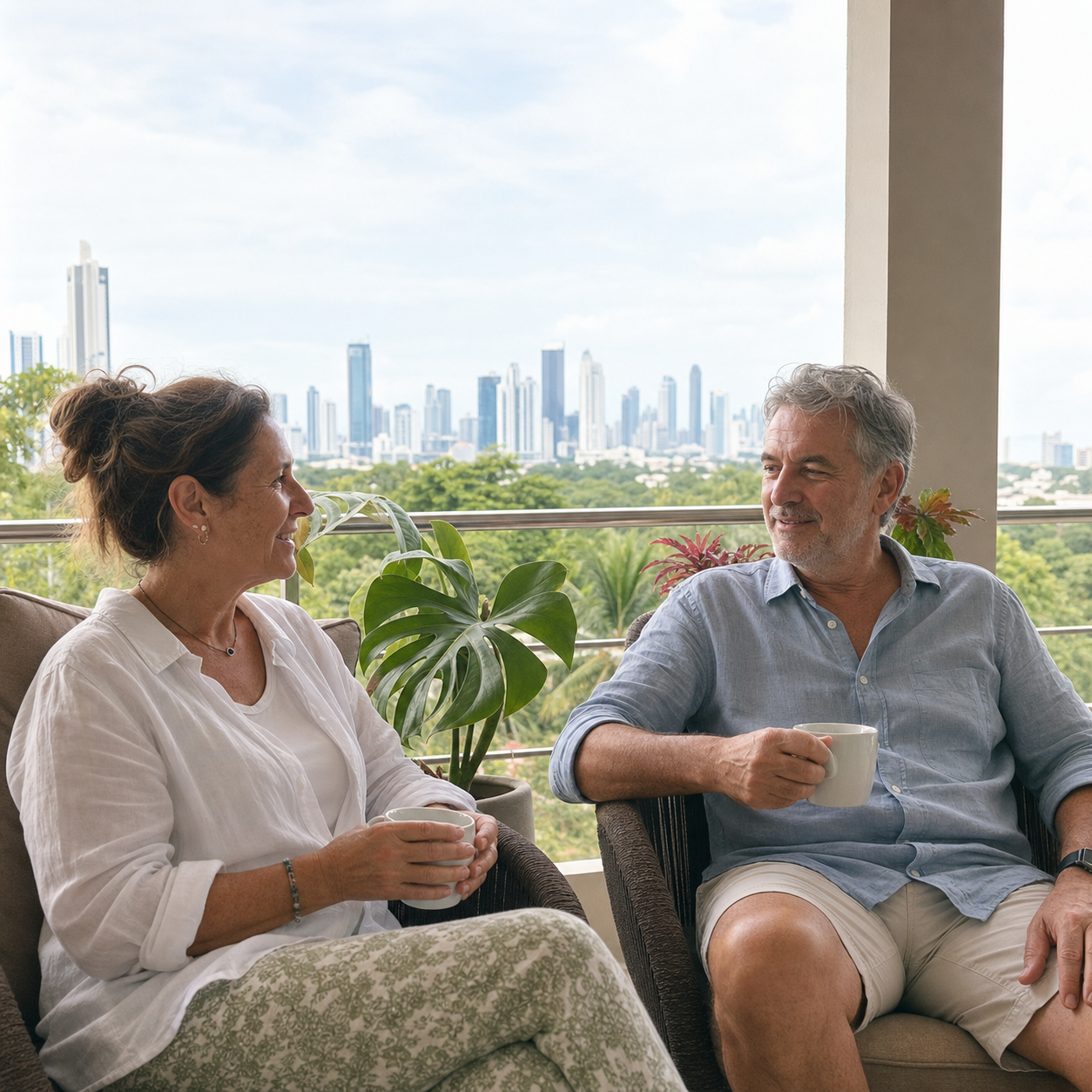 Coppia italiana che vive la pensione a Panama